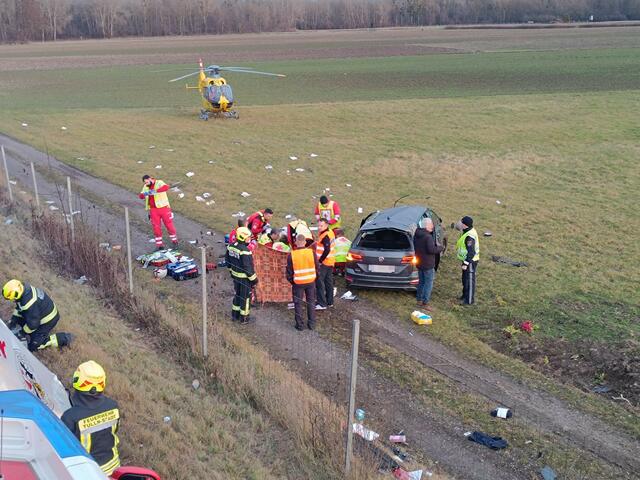 Zu einem folgenschweren Unfall kam es auf der S5.