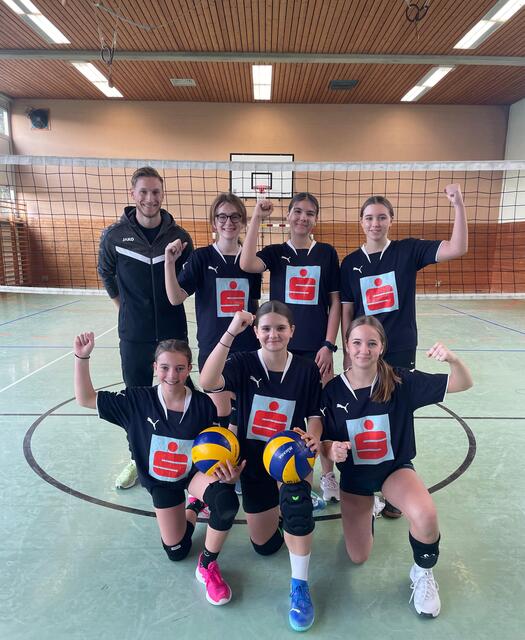 Sieg im Volleyball-Bezirksfinale für die Mannschaft der SMS-Oberschützen. | Foto: SMS-Oberschützen