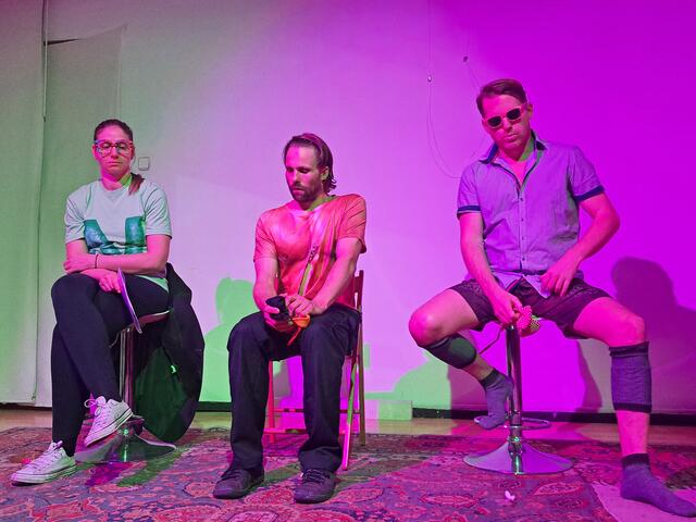 Die drei Hauptdarsteller Evelny Leissenberger, Philipp Schaffler und Andreas Ortner | Foto: Kubaczek