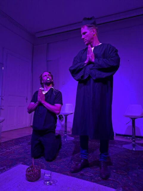 Andreas Ortner und Philipp Schaffler glänzten in ihren Rollen. | Foto: Kubaczek