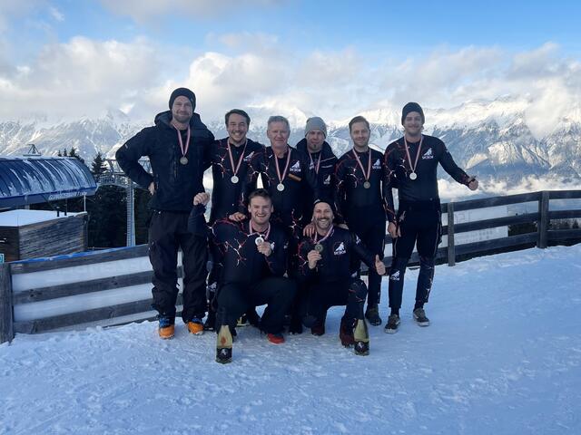 Team Skibob Tirol bei den Staatsmeisterschaften am Glungezer in Tulfes | Foto: Leonhard Wegmayr
