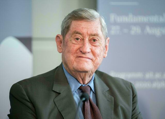 Hannes Androsch starb mit 86 Jahren. | Foto:  GEORG HOCHMUTH / APA / picturedesk.com 