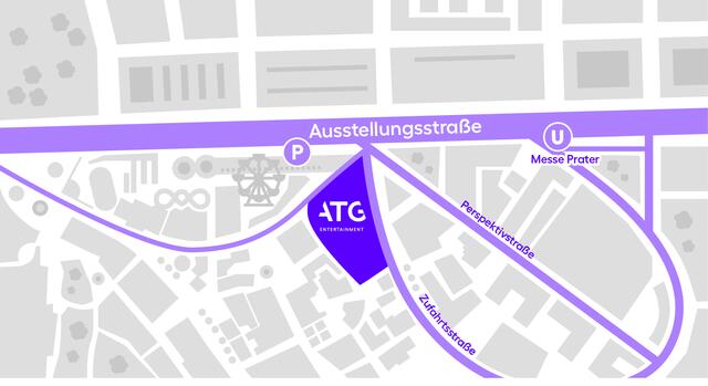 Mit zwei naheliegenden U-Bahn-Stationen ist das "Theater im Prater" schnell und einfach von der Innenstadt zu erreichen. | Foto: ATG Entertainment 