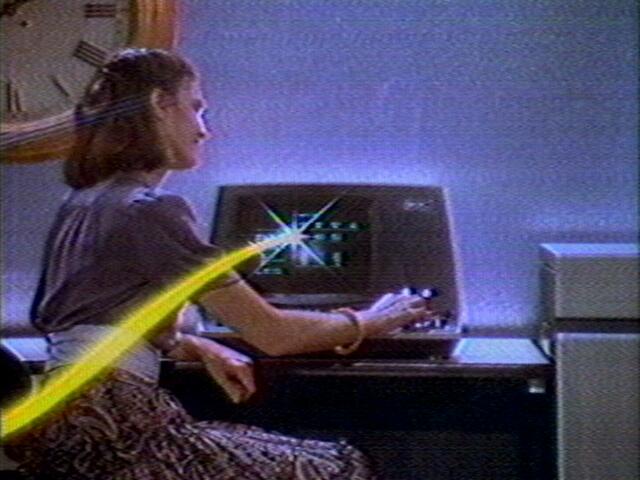 Foto: 1: Dara Birnbaum, Pop-Pop Video: Kojak/Wang, 1980 Video, colour, sound  © Courtesy of Dara Birnbaum and Electronic Arts Intermix (EAI), New York; 2:  Barbara Hammer, No No Nooky T.V., 1987 Transferred 16mm film, color, sound, 12 min, film still Courtesy t