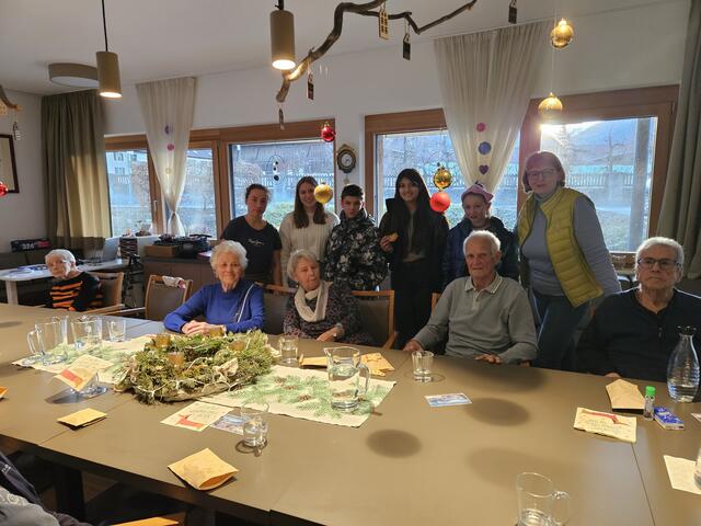 Im Seniorenzentrum "ankematen" wurde zusammen gefeiert - eine wunderbare Aktion im Advent. | Foto: privat