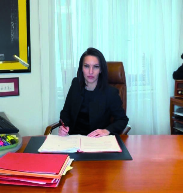 Vom Burgenland in eine eigene Kanzlei nach Wien: Star-Anwältin Ina-Christin Stiglitz  | Foto: Privat