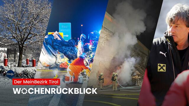 Beim MeinBezirk Wochenrückblick gibt’s für euch die Top-Themen der vergangenen Woche aus Tirol. | Foto: MeinBezirk Tirol 