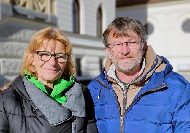 Marianne Müller-Triebl hat ihre Funktion nach über zwei Jahrzehnten an Andreas Lackner übergeben. | Foto: Grüne Steiermark