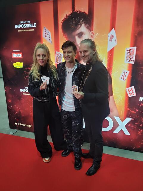Lilian Klebow und Erich Altenkopf mit Fab Fox. | Foto: Sabine Krammer