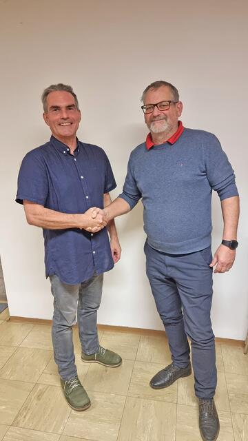 Reinhard Leeb, Helmut Überlackner | Foto: SPÖ St. Peter/Au