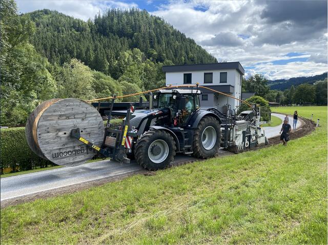 In Sonnegg wird der Breitbandausbau gestartet, im Ortszentrum von Stallhofen stockt das Vorhaben noch. | Foto: Gratzer