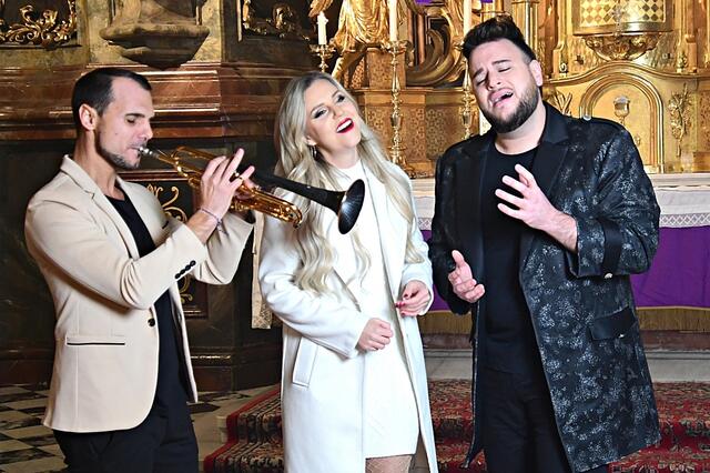 Das weststeirische Trio Natanie Holzner, Thomas Glan und Daniel Düsenflitz. | Foto: Kral|StageFoto