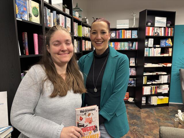 Die Leseträume setzen auf Olga Grjasnowa. | Foto: Thomas Fuchs