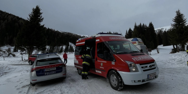 Am Lachtal kam es zu einem Verkehrsunfall. | Foto: Feuerwehr Oberwölz