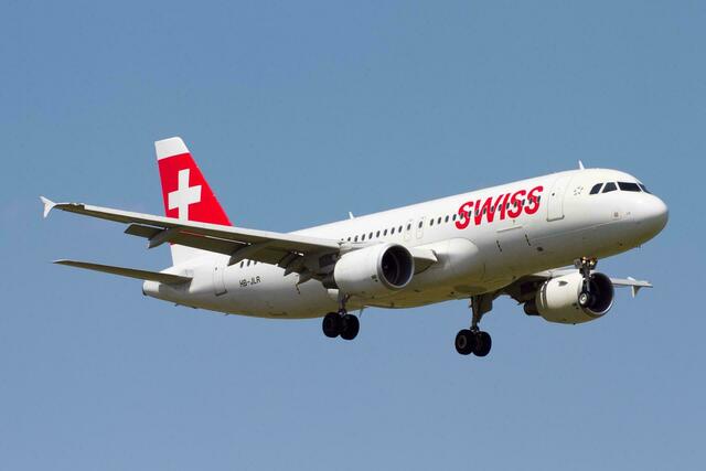 Eine Maschine der Swiss Air musste am Weg von Bukarest nach Zürich nach Graz umgeleitet werden und notlanden. | Foto: Swiss Air
