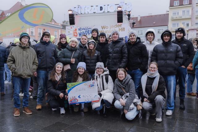 Die Landjugend Edlitz spendete 1.000 Euro. | Foto: LJ Edlitz
