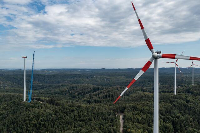 Am 24. Dezember stellte die Windkraft in Österreich einen neuen Rekord auf. | Foto: TEAM FOTOKERSCHI / Kaltenleitner