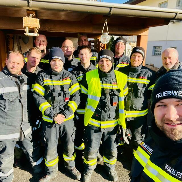 Die Feuerwehr Großpetersdorf hatte ein einsatzreiches Jahr und auch am Heiligen Abend einen Einsatz. | Foto: SJF