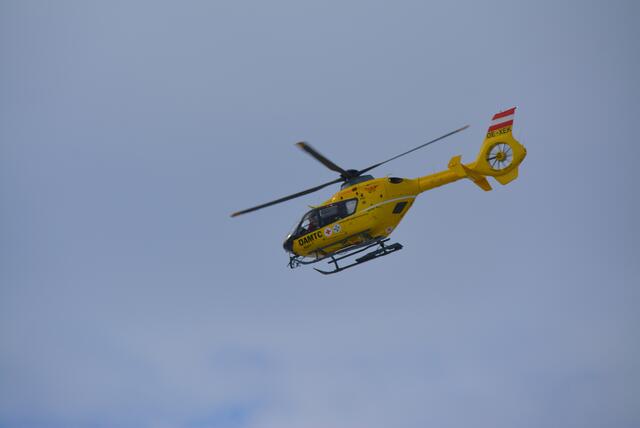 Die Skisportlerin Lisa Grill wurde mit dem Hubschrauber nach Graz geflogen | Foto: meinbezirk.at/lungau