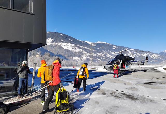 Lawinenunglück im Zillertal, Vater und Sohn wurden verschüttet. | Foto: zoom.tirol
