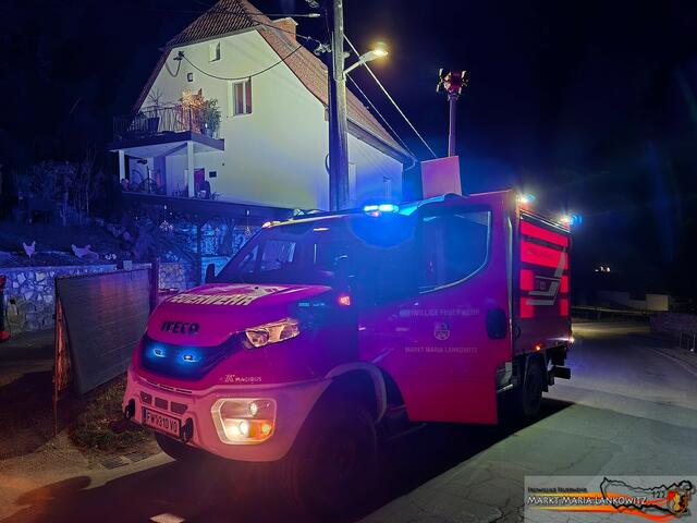 Die FF Maria Lankowitz war mit 18 Mann und drei Fahrzeugen vor Ort. | Foto: FF Maria Lankowitz/Kinzer
