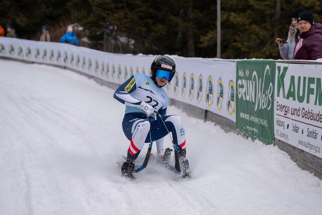 Leon Auer konnte mit seinem sportlichen Auftritt in Winterleiten sehr zufrieden sein. | Foto: ÖRV/Zischg