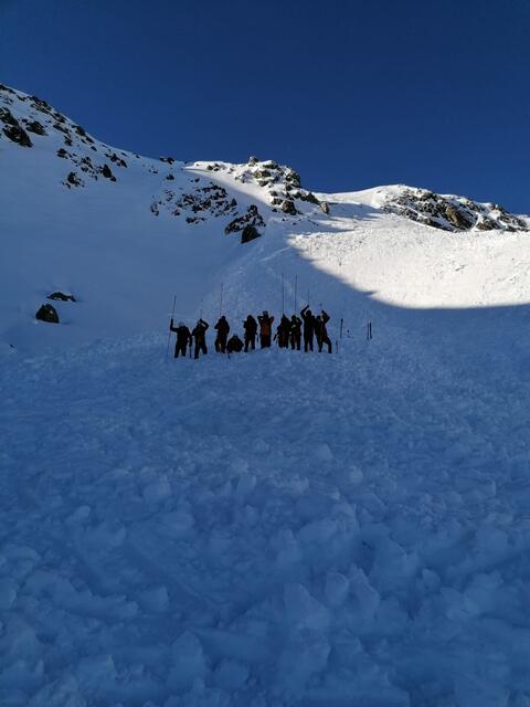 Lawinenunglück im Zillertal, Vater und Sohn wurden verschüttet. | Foto: zoom.tirol