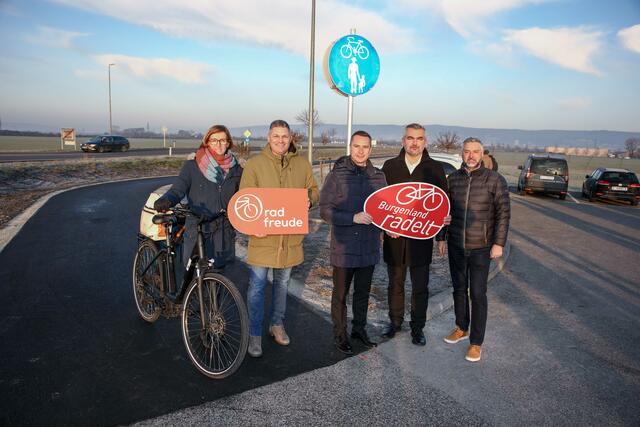 Alltags-Radweg bei Trausdorf | Foto: Landesmedienservice