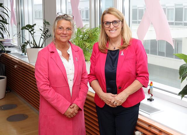Sibylle Rasinger (l.) und Ulrike Königsberger-Ludwig | Foto: Archivbild/Dr. Anton Heinzl