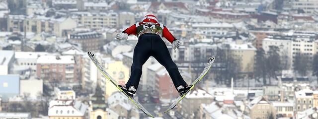 Atemberaubender Blick auf Innsbruck für die Athleten bei der Vierschanzentournee.  | Foto: rigitte Waltl-Jensen/OK Vierschanzentournee
