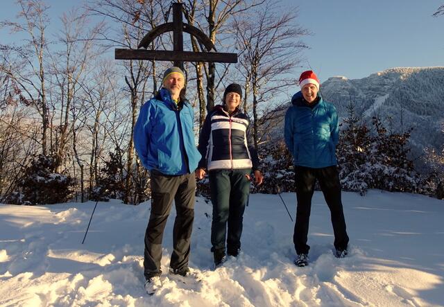 Auf dem Maiszinken mit schönem Blick zum dahinter liegenden Scheiblingstein
