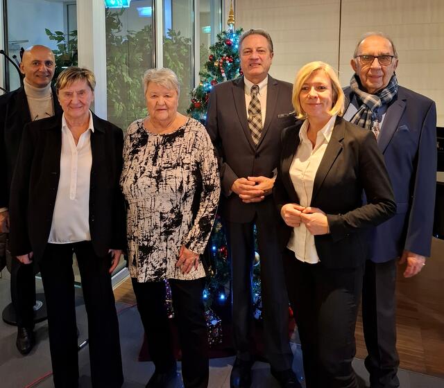 Dragan Stancic, Edith Kalb, Brigitte Reiner-Schirmbrand,  Reinhard
Hohenegger,  Priska Schulz,  Rudolf Reiner
 | Foto: zVg