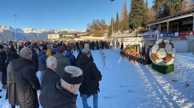 Der Abschied von Didi Constantini fand in einem besonderen Rahmen im Patscher Stadion statt. | Foto: Hassl