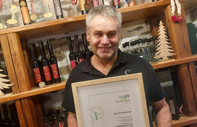 Josef Schaumberger aus Hirschbach | Foto: LFI
