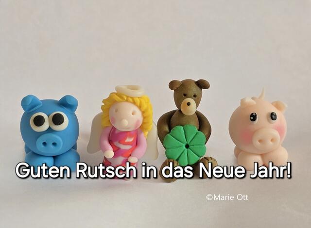Guten Rutsch mit den besten Wünschen!