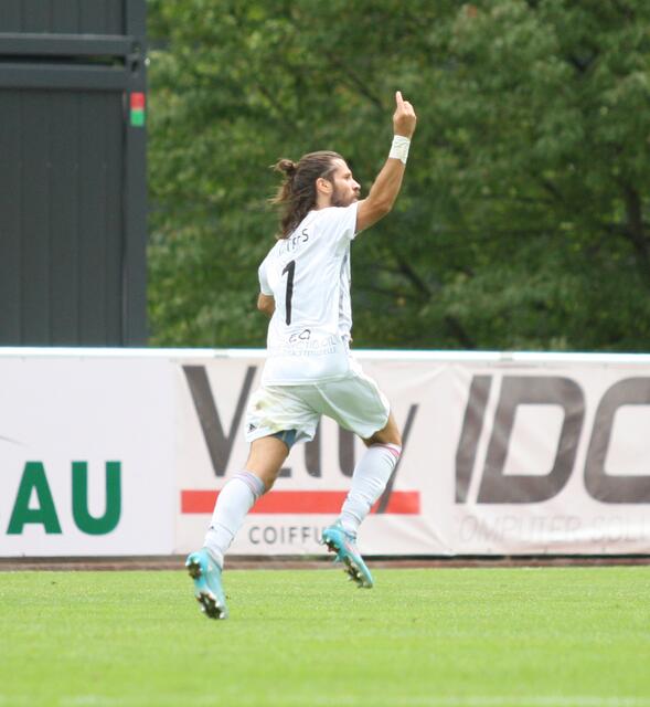 Florian Binder (hier im Dress des SV Telfs) will künftig für die SPG Silz/Mötz jubeln. | Foto: sportszene.tirol/Leitner