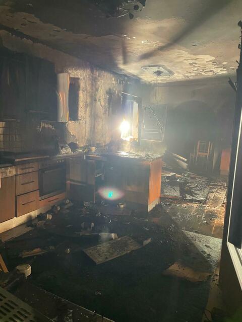 Der Brand hinterließ enorme Schäden. | Foto: FF Deutschkreutz-Girm.