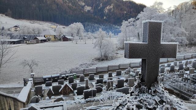 besondere Friedhofsruhe... | Foto: I.Wozonig