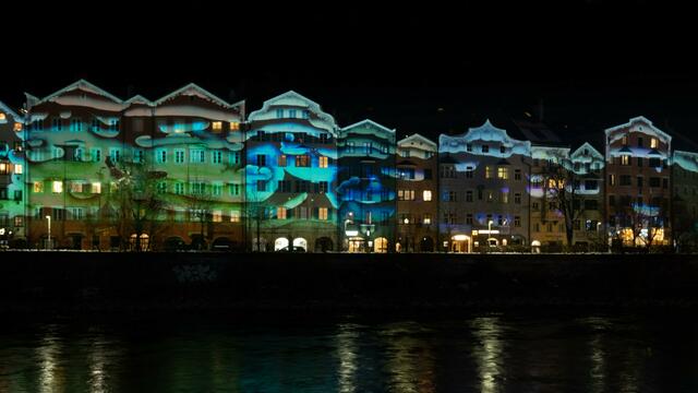 3D-Lichtprojektionen und Rauhnächte-Stationen im Waltherpark, u.a. mit einem Theaterstück von Lisa Hörtnagl, werden bis 6. Jänner gezeigt. | Foto: Stadtmarekting