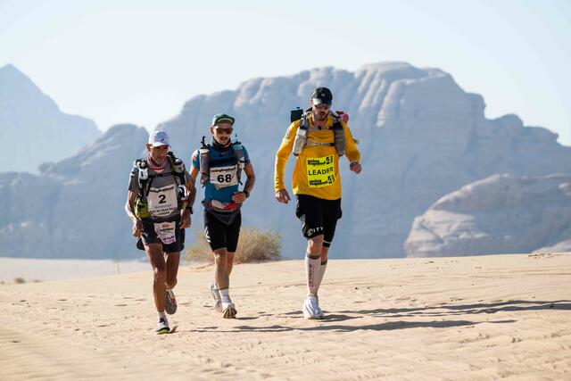 Es ging durch die Wüste in Jordanien. | Foto: Eder/Mayr