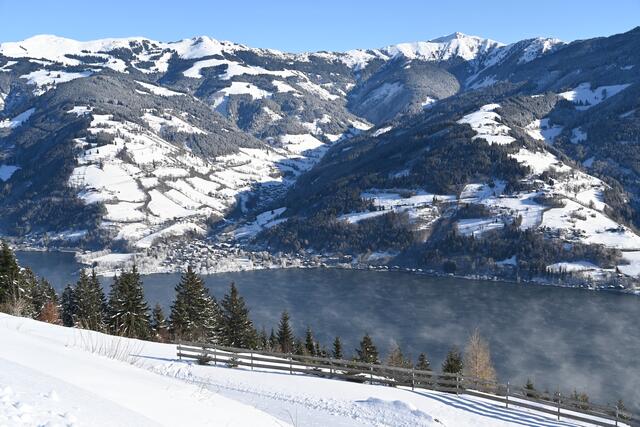 Zeller See, Thumersbach, Dientner Berge
