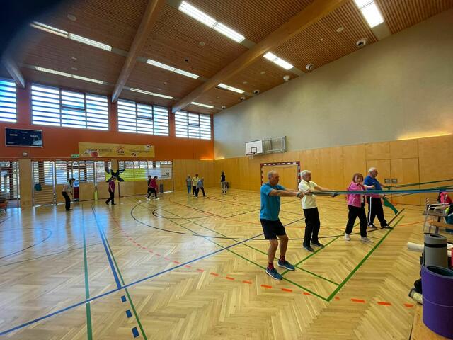 Zirkeltraining: Das Seniorinnen- und Seniornturnen wird in Leibnitz sehr gut angenommen. | Foto: Sportunion