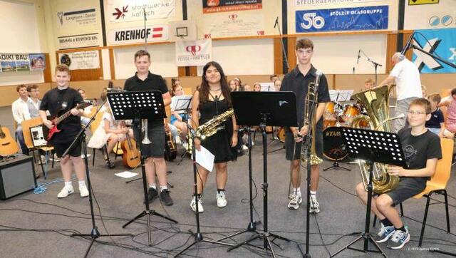Im letzten Sommer wurde in der Sporthalle Köflach konzertiert. | Foto: Musikschule Köflach