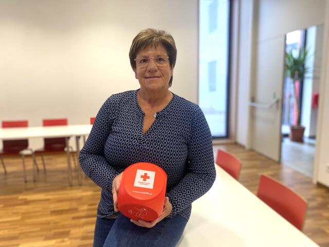 Helga Kogler vom Roten Kreuz wird die Fitnesskurse in Wolfsberg leiten. | Foto: Rotes Kreuz