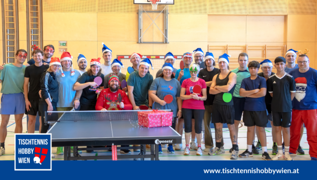 Spieler*innen aus Floridsdorf, Donaustadt, Liesing, Mariahilf, Favoriten und noch viele mehr sind bei unseren Events vertreten. Tischtennis macht Spaß! | Foto: Tischtennis Hobby Wien