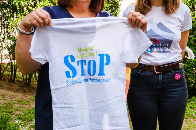 Fürs neue Jahr hat sich StoP Mariahilf und Neubau vorgenommen, noch mehr gegen Partnergewalt in den beiden Bezirken zu machen.  | Foto: BV 6