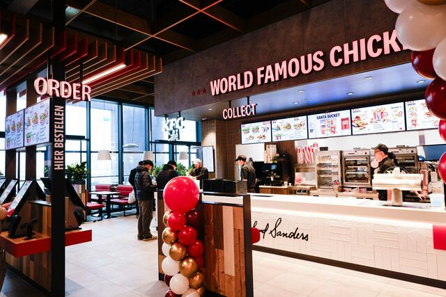 KFC zog ins Eli: Amerikanische Fast-Food-Kette eröffnete Restaurant ...