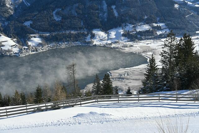 Zeller See und Naturschutzgebiet am Südufer