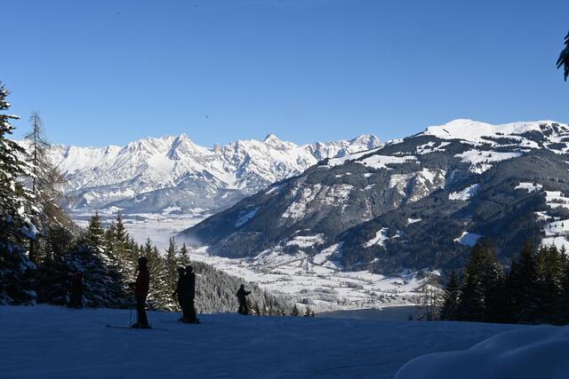Über anderen Weg kommt man an die Schipiste