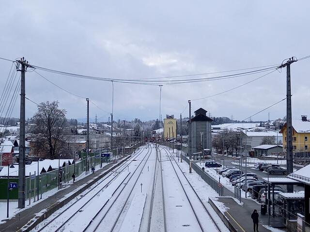 Mit dem Zug nach Salzburg  | Foto: H. Bachinger